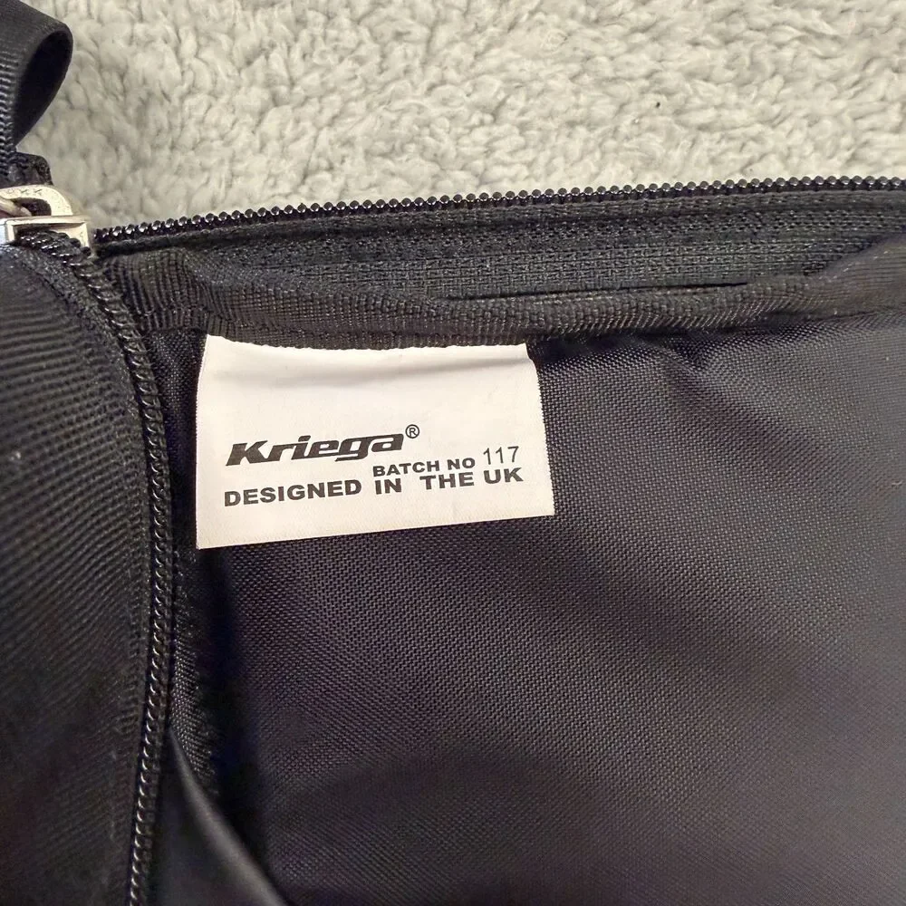 KRIEGA Sling EDC Waterproof Messenger Bag Black Motorcycle Riding Travel